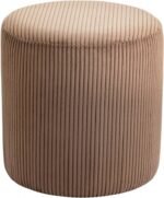 Roy Microsuede Fabric Upholstered Stool - Image 3