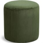 Roy Microsuede Fabric Upholstered Stool