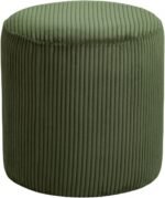 Roy Microsuede Fabric Upholstered Stool - Image 3