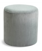 Roy Microsuede Fabric Upholstered Stool