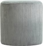 Roy Microsuede Fabric Upholstered Stool - Image 4