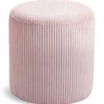 Roy Microsuede Fabric Upholstered Stool