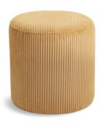 Roy Microsuede Fabric Upholstered Stool