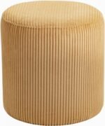 Roy Microsuede Fabric Upholstered Stool - Image 3