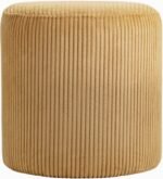 Roy Microsuede Fabric Upholstered Stool - Image 4