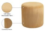 Roy Microsuede Fabric Upholstered Stool - Image 8