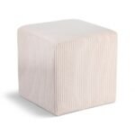 Roy Microsuede Fabric Upholstered Stool