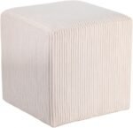 Roy Microsuede Fabric Upholstered Stool - Image 3