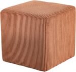 Roy Microsuede Fabric Upholstered Stool - Image 3