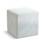 Roy Microsuede Fabric Upholstered Stool