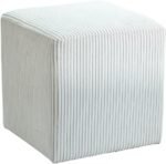 Roy Microsuede Fabric Upholstered Stool - Image 3
