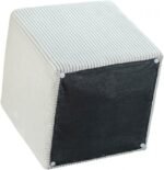 Roy Microsuede Fabric Upholstered Stool - Image 7