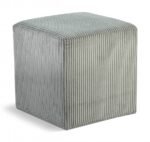 Roy Microsuede Fabric Upholstered Stool