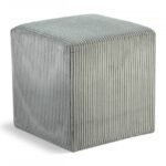 Roy Microsuede Fabric Upholstered Stool