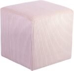 Roy Microsuede Fabric Upholstered Stool - Image 3