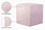 Roy Microsuede Fabric Upholstered Stool - Image 9