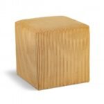Roy Microsuede Fabric Upholstered Stool