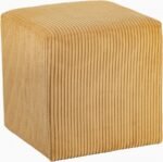 Roy Microsuede Fabric Upholstered Stool - Image 3