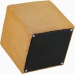 Roy Microsuede Fabric Upholstered Stool - Image 7
