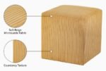 Roy Microsuede Fabric Upholstered Stool - Image 9