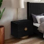 Wade Oak Veneer Nightstand / Side Table - Image 2
