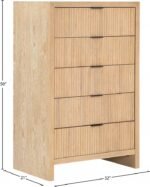Fairfax Solid Wood And Oak Veneer Chest - Image 10