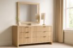 Fairfax Solid Wood And Oak Veneer Frame Mirror - Image 2