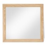 Fairfax Solid Wood And Oak Veneer Frame Mirror