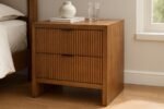 Fairfax Solid Wood And Oak Veneer Nightstand - Image 2
