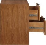 Fairfax Solid Wood And Oak Veneer Nightstand - Image 4