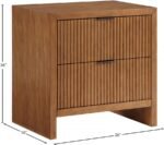 Fairfax Solid Wood And Oak Veneer Nightstand - Image 10