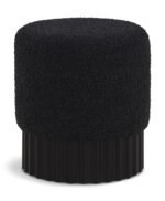 Veranda Boucle Fabric Upholstered Stool