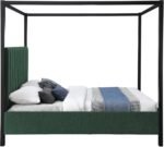 Kelly Boucle Fabric Upholstered Bed - Image 4