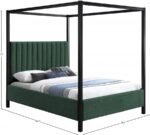 Kelly Boucle Fabric Upholstered Bed - Image 7