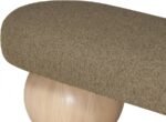 Bowie Boucle Fabric Upholstered Bench - Image 6