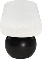 Bowie Boucle Fabric Upholstered Bench - Image 4