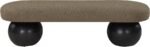 Bowie Boucle Fabric Upholstered Bench - Image 3