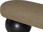Bowie Boucle Fabric Upholstered Bench - Image 6