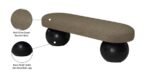 Bowie Boucle Fabric Upholstered Bench - Image 7