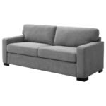 SIMPSON UPHOLSTERED SOFA SLEEPER WITH QUEEN MATTRESS GREY - Image 6
