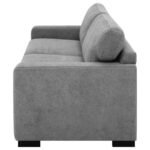 SIMPSON UPHOLSTERED SOFA SLEEPER WITH QUEEN MATTRESS GREY - Image 7