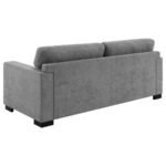 SIMPSON UPHOLSTERED SOFA SLEEPER WITH QUEEN MATTRESS GREY - Image 8