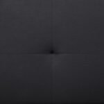 STANFORD UPHOLSTERED TUFTED CONVERTIBLE SOFA BED BLACK - Image 11