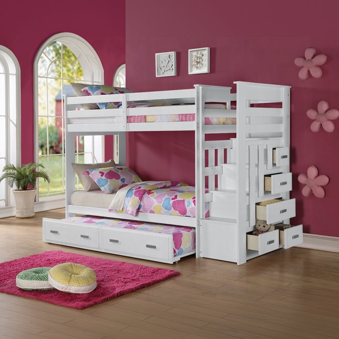 37370.jpg Allentown Twin/Twin Bunk Bed W/Trundle & Storage - Image 1