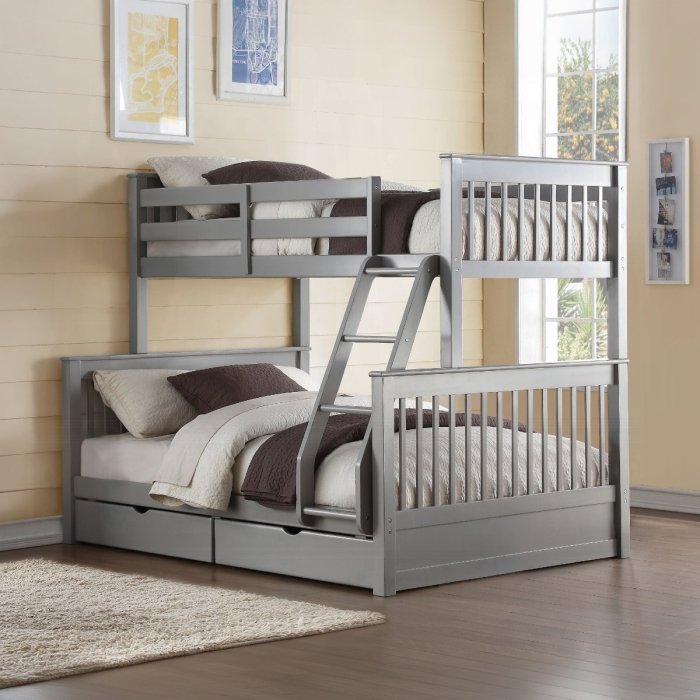 37755_2.jpg Haley II Twin/Full Bunk Bed W/Storage - Image 1