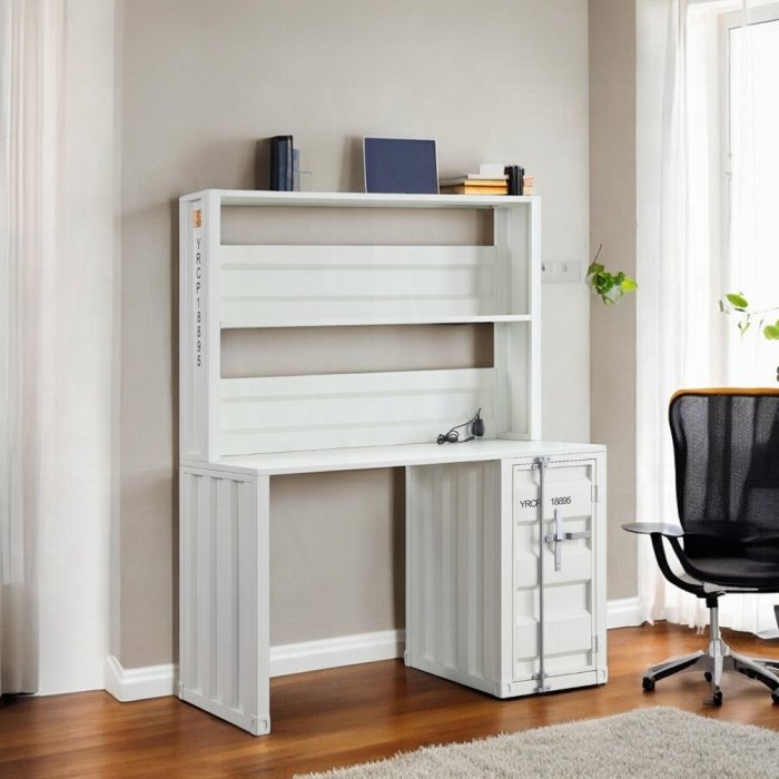 37887_.jpg Cargo Writing Desk W/Hutch - Image 1