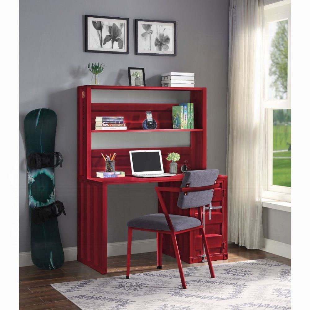 37917_37918.jpg Cargo Writing Desk W/Hutch - Image 1