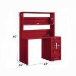 Cargo Writing Desk W/Hutch - Image 2
