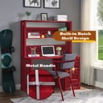 Cargo Writing Desk W/Hutch - Image 3