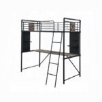 Cordelia Twin Loft Bed W/Desk